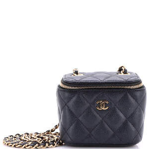 Chanel Classic Vanity Case With Chain #205329C32B